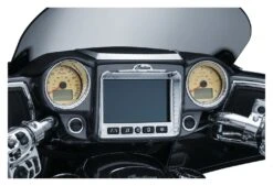 Kuryakyn Aztec Gauge Cluster Accents For Indian 2017-2023 -Motorcycle Accessories kuryakyn aztec gauge cluster accents for indian20172018 5