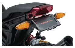 Kuryakyn Carbon Fiber License Plate Mount For Indian FTR 2019-2023 10 Kuryakyn Carbon Fiber License Plate Mount For Indian FTR 2019-2023 -Motorcycle Accessories kuryakyn carbon fiber license plate mount for indian ftr20192021 3