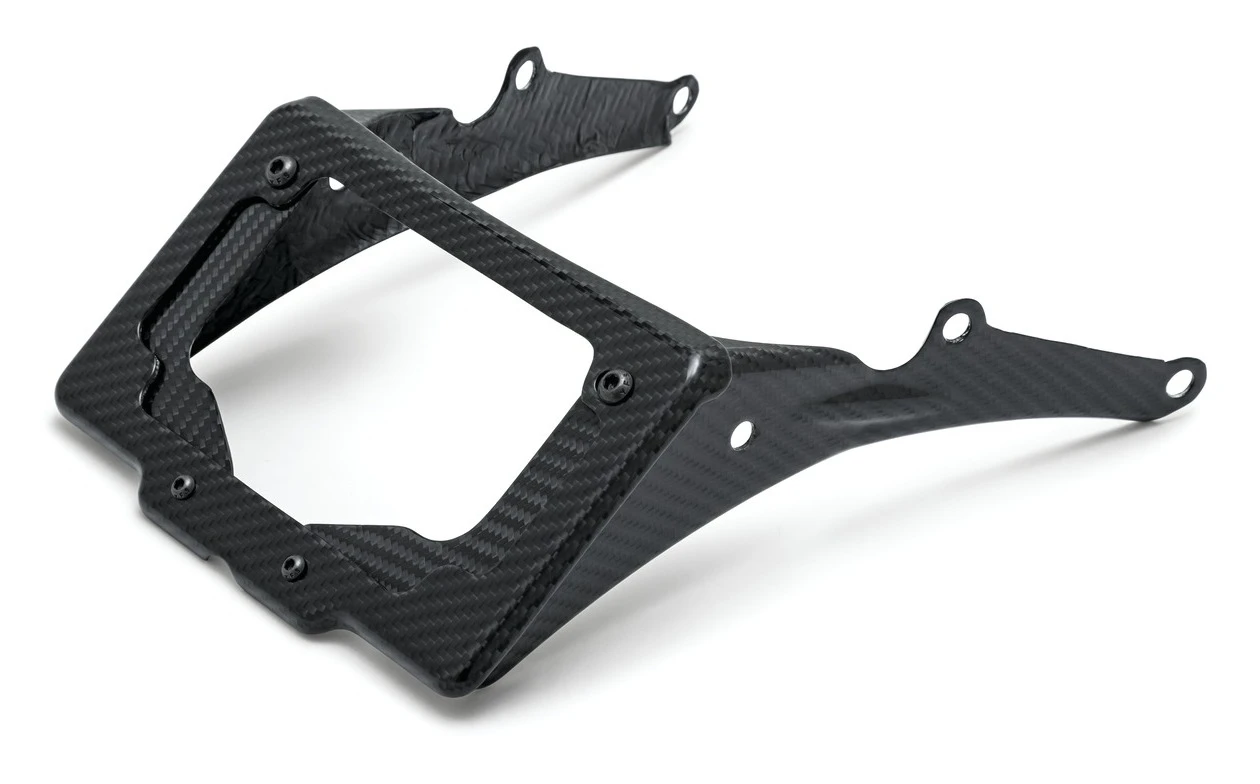 Kuryakyn Carbon Fiber License Plate Mount For Indian FTR 2019-2023 3 Kuryakyn Carbon Fiber License Plate Mount For Indian FTR 2019-2023