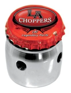 LA Choppers Bottle Cap Choke Knob For Harley 1988-2006