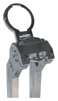 LA Choppers Single Gauge Mount For Harley Dyna / Sportster 1999-2022 -Motorcycle Accessories la choppers single gauge mount for harley dyna sportster19992021 1