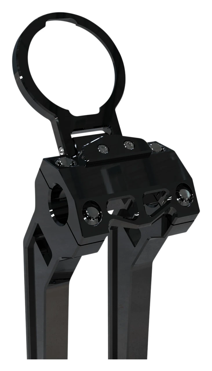 LA Choppers Single Gauge Mount For Harley Dyna / Sportster 1999-2022