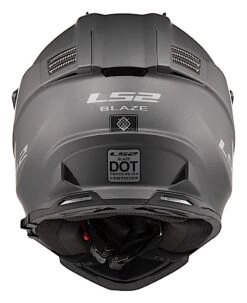 LS2 Blaze Helmet 24 LS2 Blaze Helmet -Motorcycle Accessories ls2 blaze helmet matte titanium 2