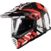 LS2 Blaze Xtreme Helmet -Motorcycle Accessories ls2 blaze xtreme helmet red black white