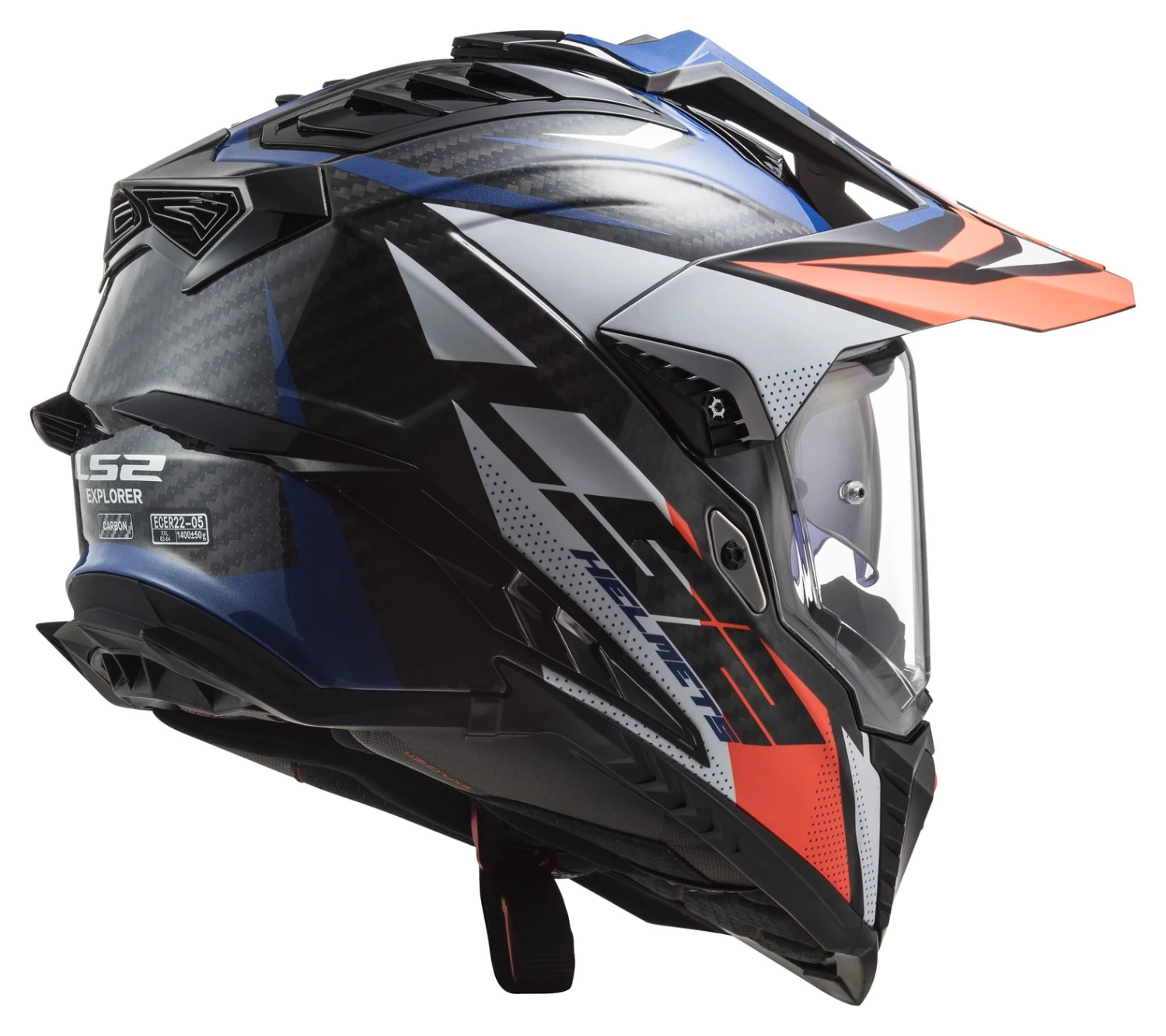 LS2 Explorer Carbon Focus Helmet 5 LS2 Explorer Carbon Focus Helmet - Image 3