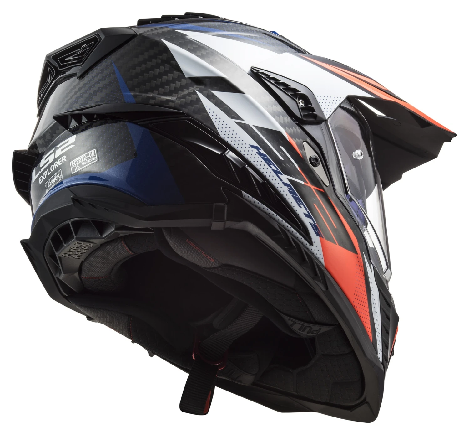LS2 Explorer Carbon Focus Helmet 7 LS2 Explorer Carbon Focus Helmet - Image 5