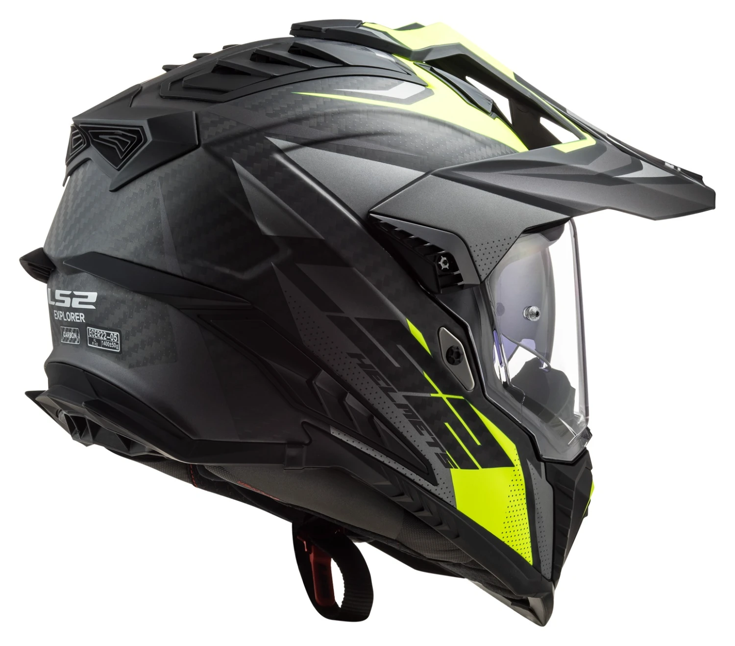 LS2 Explorer Carbon Focus Helmet 13 LS2 Explorer Carbon Focus Helmet - Image 11