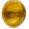 Milwaukee Twins Fluted Amber 4 1/2" Sealed Beam