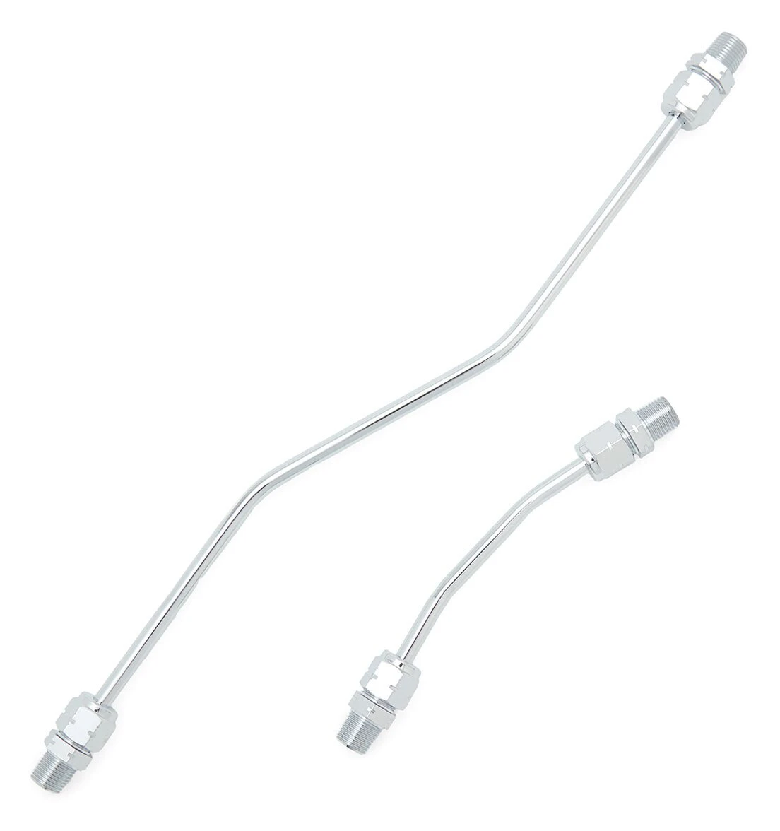 Milwaukee Twins Rocker Box Oil Line Set For Harley Shovelhead 1966-1984 4 Milwaukee Twins Rocker Box Oil Line Set For Harley Shovelhead 1966-1984 - Image 2