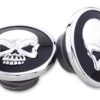 Milwaukee Twins Skull Gas Cap Set For Harley Softail 1996-1999 -Motorcycle Accessories milwaukee twins skull gas cap set for harley softail19961999