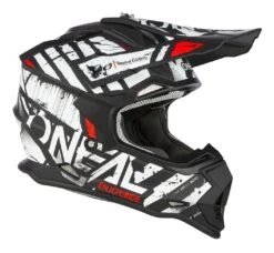 O'Neal 2 Series Glitch Helmet Black/White / MD [Open Box] -Motorcycle Accessories o neal2 series glitch helmet black white md open box black white 1