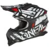 O'Neal 2 Series Glitch Helmet Black/White / MD [Open Box] -Motorcycle Accessories o neal2 series glitch helmet black white md open box black white