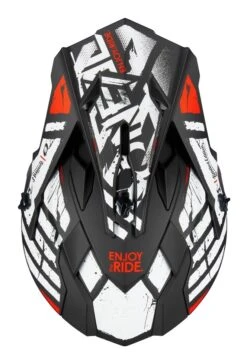 O'Neal 2 Series Glitch Helmet Black/White / MD [Open Box] -Motorcycle Accessories o neal2 series glitch helmet black white md open box black white 2