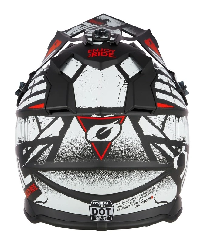 O'Neal 2 Series Glitch Helmet Black/White / MD [Open Box] - Image 4
