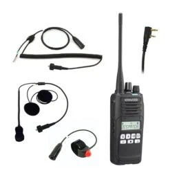 PCI Race Radios Kenwood Nx-1200 HH Radio Helmet PTT Kit