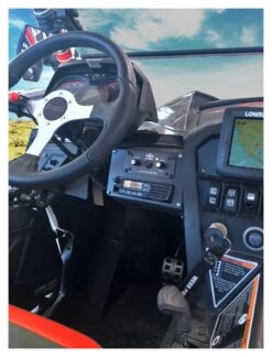 PCI Race Radios Radio Intercom Bracket Can-Am Maverick -Motorcycle Accessories pci race radios radio intercom bracket can am maverick 3