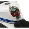 Puig Skull I Tank Pad -Motorcycle Accessories puig tank pad red model skull i