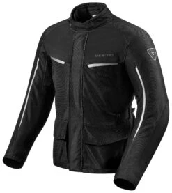 REV'IT! Voltiac 2 Jacket -Motorcycle Accessories revit voltiac2 jacket black silver