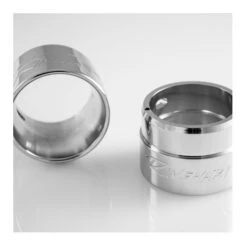 Rinehart Exhaust 2 1/2" Standard End Caps Single / Chrome [Open Box]