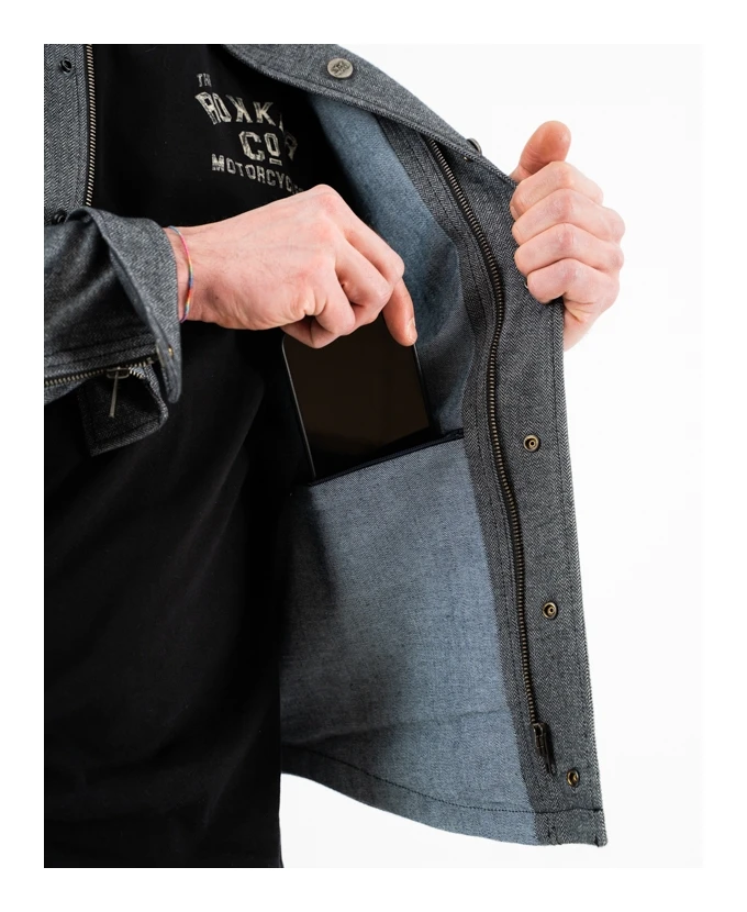 Rokker Boston Riding Shirt 5 Rokker Boston Riding Shirt - Image 3