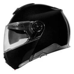 Schuberth C5 Helmet Gloss Black / MD [Open Box] -Motorcycle Accessories schuberth c5 helmet gloss black md open box gloss black 1