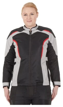 Sedici Federico 2 Mesh Women's Jacket -Motorcycle Accessories sedici federico2 mesh womens jacket silver black red 2