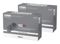 Sena 10R Bluetooth Headset Dual Pack -Motorcycle Accessories sena10 r bluetooth headset dual pack 1