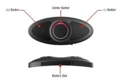 Sena RC3 3-Button Remote 9 Sena RC3 3-Button Remote -Motorcycle Accessories sena rc33 button remote for bluetooth communication system 3