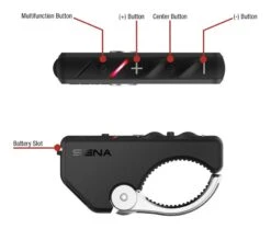 Sena RC4 4-Button Handlebar Remote -Motorcycle Accessories sena rc44 button remote 10