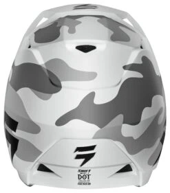 Shift Whit3 Label Camo Helmet -Motorcycle Accessories shift whit3 helmet white 3