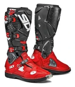 SIDI Crossfire 3 TA Boots 9 SIDI Crossfire 3 TA Boots -Motorcycle Accessories sidi boots sidi crossfire ta red red black size red red black
