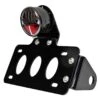 TC Bros 'Stop' Side Mount Tail Light / License Plate Bracket -Motorcycle Accessories tc bros stop side mount tail light license plate bracket
