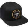 Thor Seal Snapback Hat -Motorcycle Accessories thor seal snapback hat black