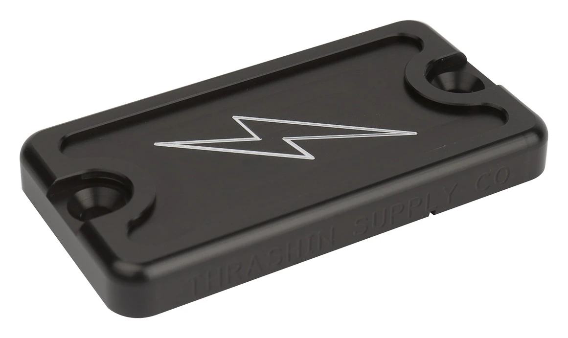 Thrashin Supply Brake Master Cylinder Cover For Harley 1984-2005 3 Thrashin Supply Brake Master Cylinder Cover For Harley 1984-2005