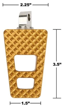 Thrashin Supply P-54 Passenger Foot Pegs For Harley Softail 2018-2023 -Motorcycle Accessories thrashin supply p54 foot pegs for harley gold 1