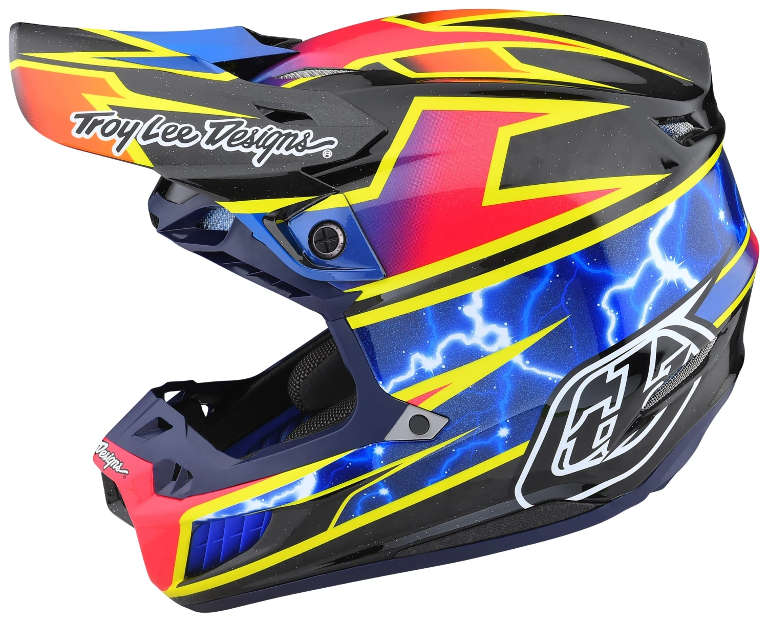 Troy Lee Designs Troy Lee SE5 Carbon Lightning Helmet 3 Troy Lee Designs Troy Lee SE5 Carbon Lightning Helmet