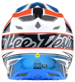 Troy Lee Designs Troy Lee SE5 Team Helmet -Motorcycle Accessories troy lee designs se5 team helmet orange blue 1