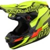 Troy Lee Designs Troy Lee SE5 Carbon Omega Helmet 1 Troy Lee Designs Troy Lee SE5 Carbon Omega Helmet -Motorcycle Accessories troy lee se5 carbon omega helmet black hi viz