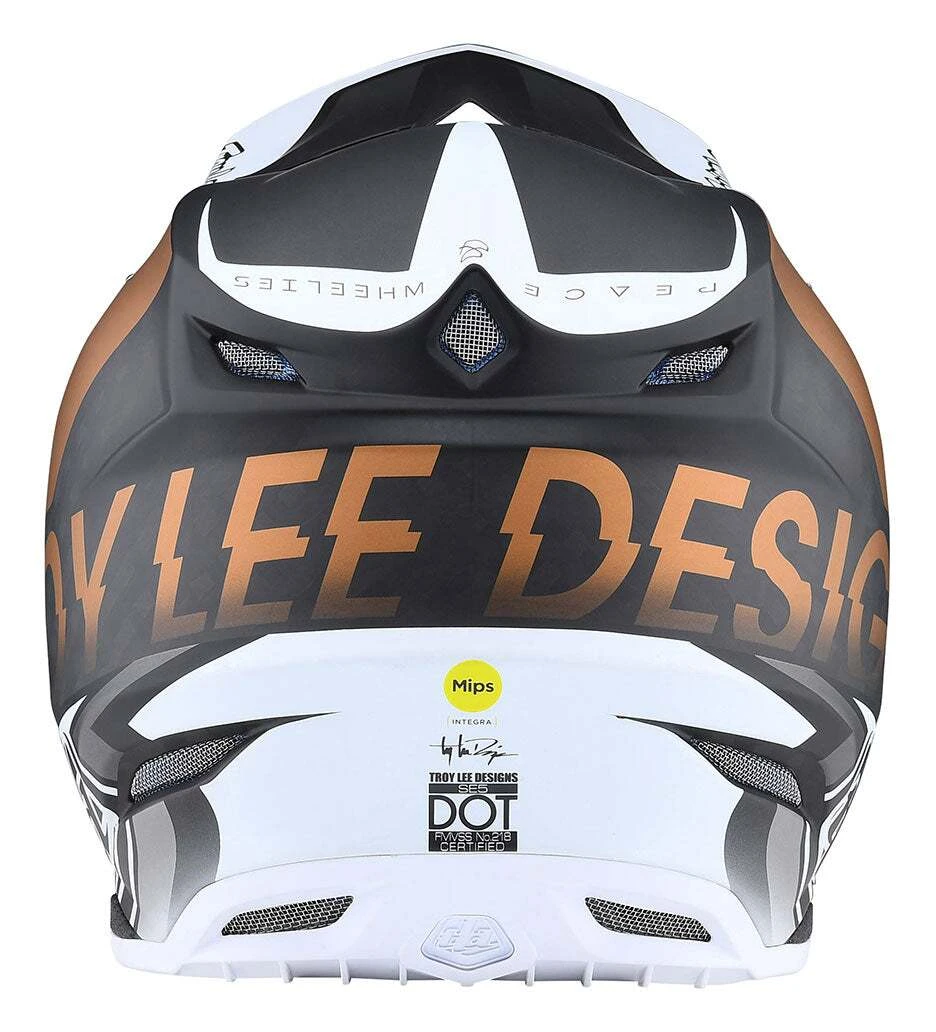 Troy Lee Designs Troy Lee SE5 Carbon Qualifier Helmet 5 Troy Lee Designs Troy Lee SE5 Carbon Qualifier Helmet - Image 3