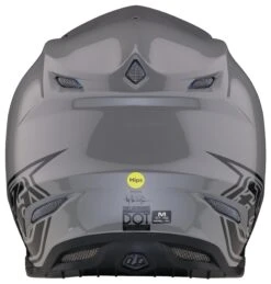 Troy Lee Designs Troy Lee SE5 Core Helmet 18 Troy Lee Designs Troy Lee SE5 Core Helmet -Motorcycle Accessories troy lee se5 core helmet grey 1