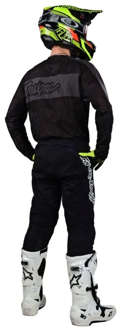 Troy Lee Designs Troy Lee SE Pro Air Vox Jersey -Motorcycle Accessories troy lee se pro air vox jersey black camo grey 3