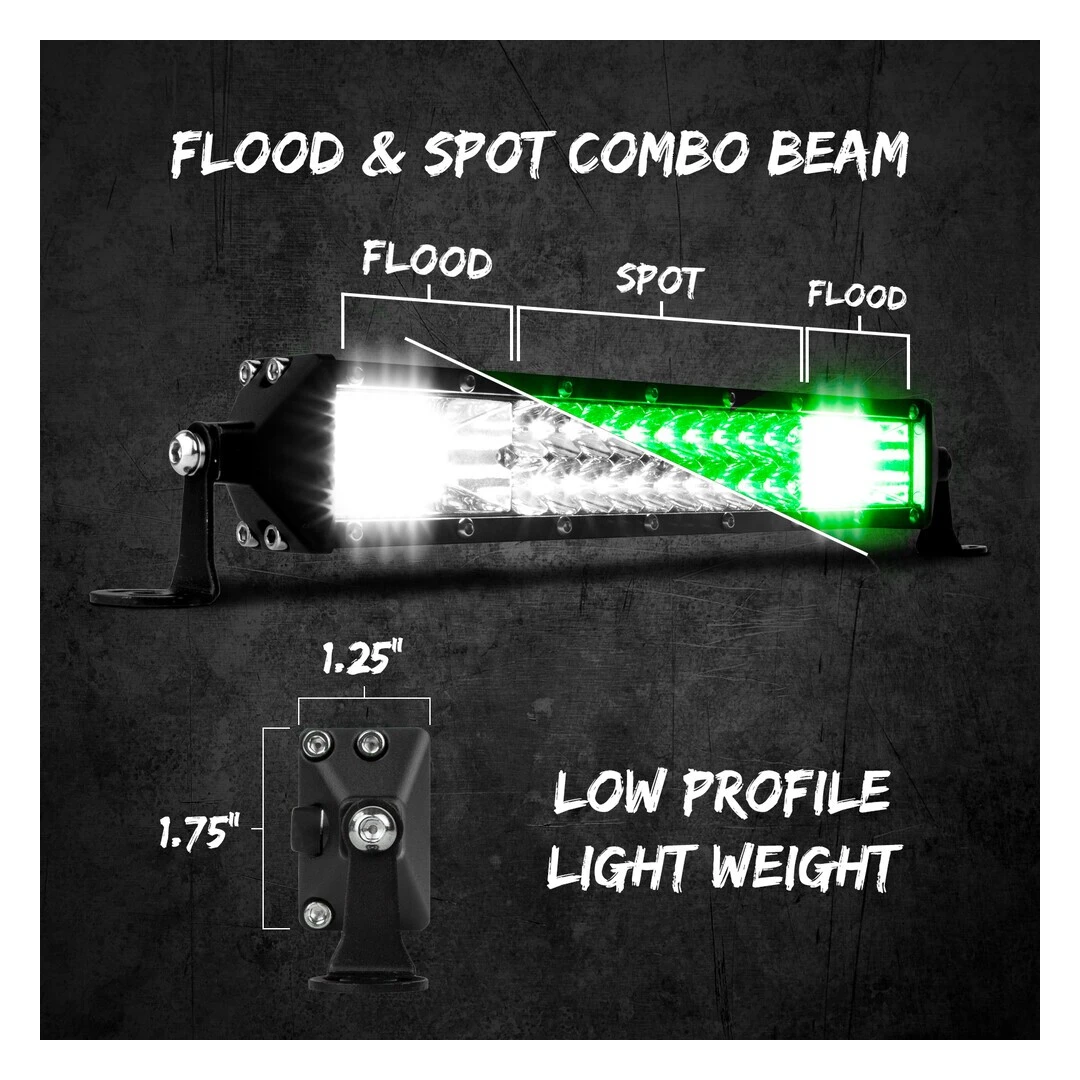 XKGlow 2-in-1 Green / White Light Bar 5 XKGlow 2-in-1 Green / White Light Bar - Image 3